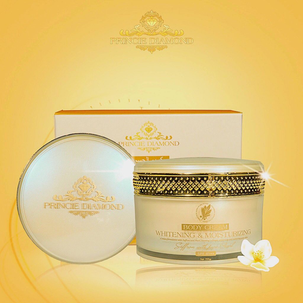 5 box] Princie Diamond Body Cream Real nature Saffron Princie Diamond Whitening Cream